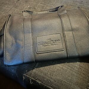 Black Leather Men's Bag